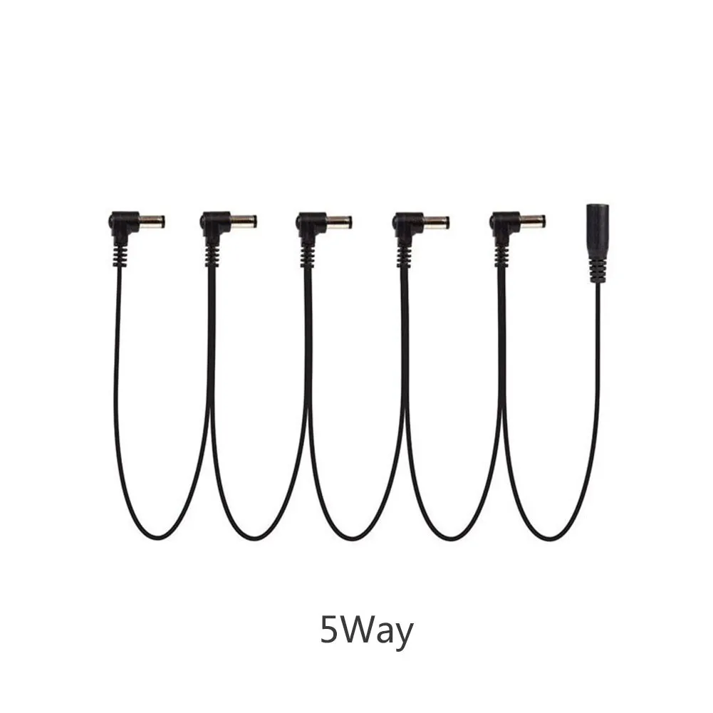 Daisy Chain Cable 1 To 3 4 5 6 Ways Guitar Effects Pedal Power Supply Splitter Wire For 9V DC Adapter Plug Power Cord Instrument
Daisy Chain Cable 1 To 3 4 5 6 Ways Guitar Effects Pedal Power Supply Splitter Wire For 9V DC Adapter Plug Power Cord Instrument