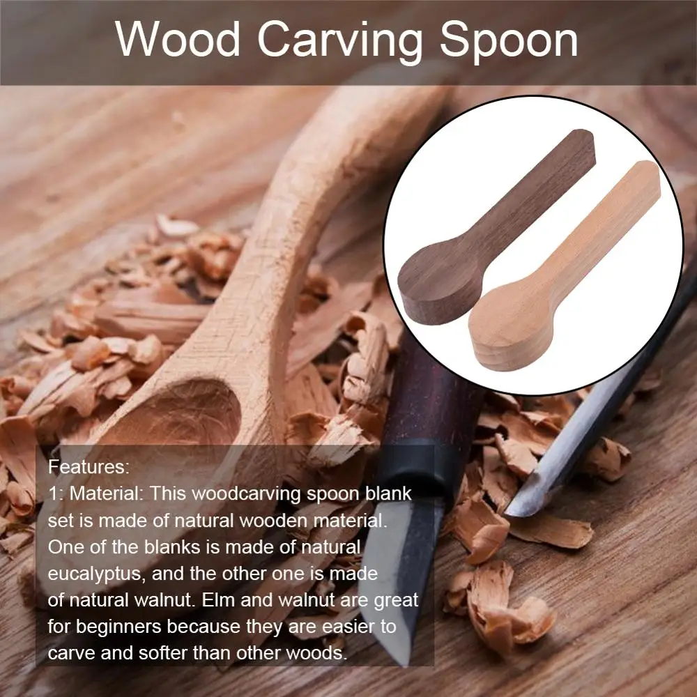 Wooden Carving Spoon Blank Set Beech Walnut Unfinished Wooden Craft Whittling Carving Kit For Beginner Whittler 35FP24
Wooden Carving Spoon Blank Set Beech Walnut Unfinished Wooden Craft Whittling Carving Kit For Beginner Whittler 35FP24
