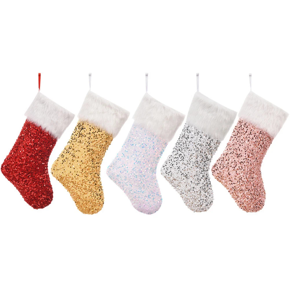 Christmas Stocking Socks Christmas Tree Ornaments Sack Xmas Gift Candy Bag Christmas Tree Pendant Decorations New Year Gifts
Christmas Stocking Socks Christmas Tree Ornaments Sack Xmas Gift Candy Bag Christmas Tree Pendant Decorations New Year Gifts