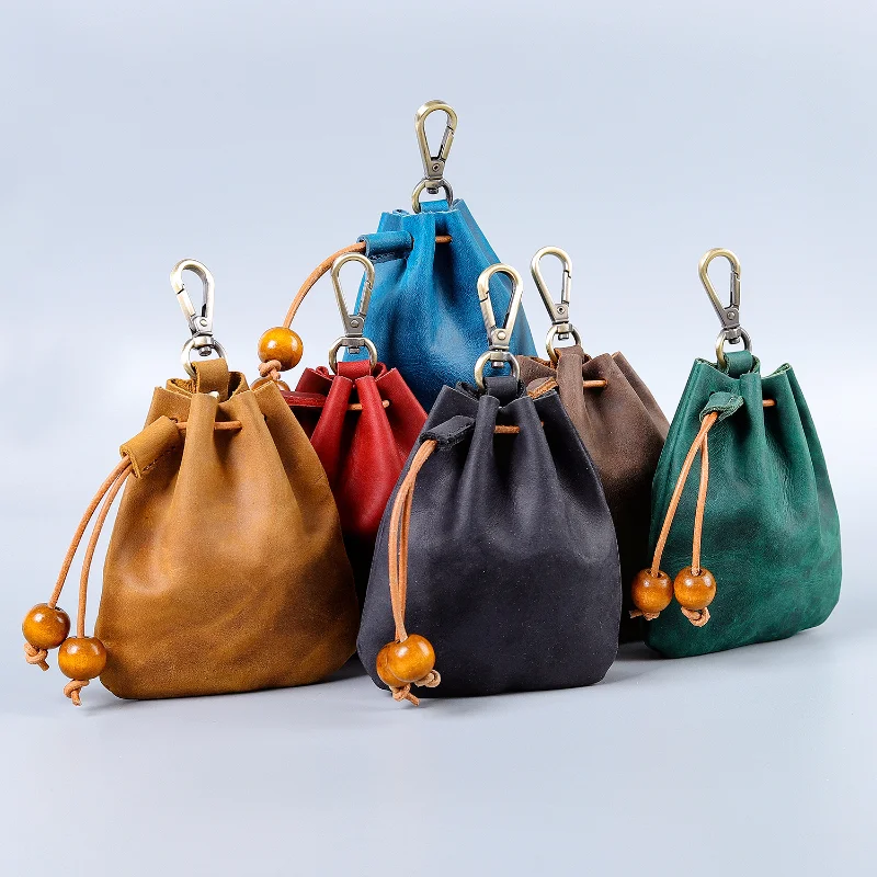 Vintage Coin Purse Men Women Genuine Leather Mini Coin Wallet Money Pocket Drawstring Storage Bag Medieval Cosplay Accessories
Vintage Coin Purse Men Women Genuine Leather Mini Coin Wallet Money Pocket Drawstring Storage Bag Medieval Cosplay Accessories