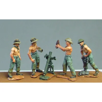 1/72 Die-Cast Resin Figure Model WWII British Army Myanmar Expeditionary Force Mortar Team 4-Person Accessories Free Shipping
1/72 Die-Cast Resin Figure Model WWII British Army Myanmar Expeditionary Force Mortar Team 4-Person Accessories Free Shipping