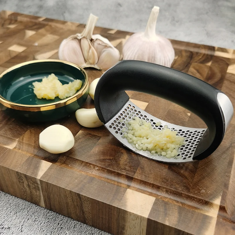 Multi-function Manual Garlic Press Curved Garlic Grinding Slicer Chopper Stainless Steel Garlic Presses Cooking Gadgets Tool
Multi-function Manual Garlic Press Curved Garlic Grinding Slicer Chopper Stainless Steel Garlic Presses Cooking Gadgets Tool