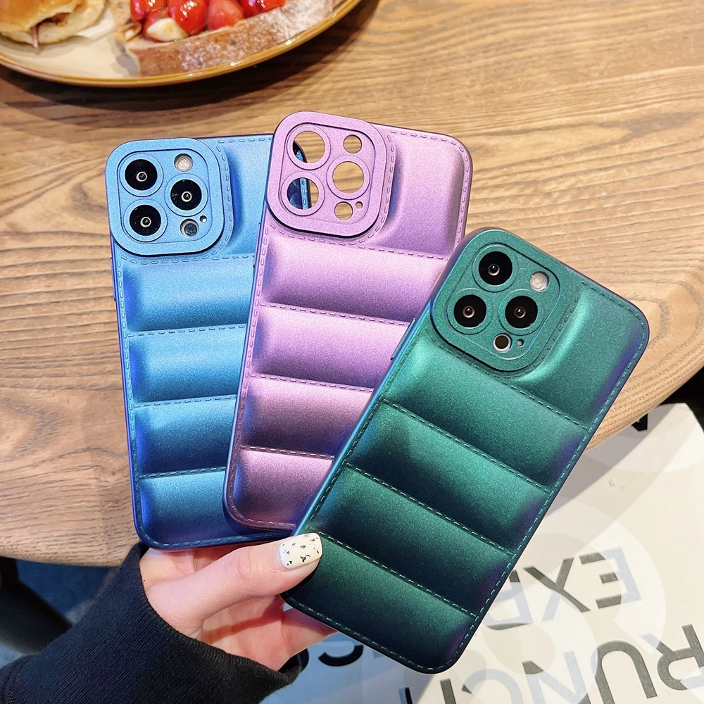 Fashion Down Jacket Phone Case For iPhone 13 12 11 Pro Max X XR XS 7 8 Plus Winter Puffer Case Soft Silicone Shockproof Cover
Fashion Down Jacket Phone Case For iPhone 13 12 11 Pro Max X XR XS 7 8 Plus Winter Puffer Case Soft Silicone Shockproof Cover