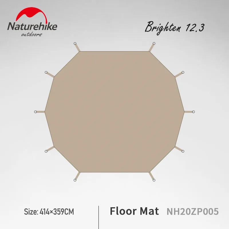 Naturehike Brighten12.3 Outdoor Cotton Ground Cloth 5-8 Persons Tent Floor Cloth Moisture-Proof Pad - NH20ZP005
Naturehike Brighten12.3 Outdoor Cotton Ground Cloth 5-8 Persons Tent Floor Cloth Moisture-Proof Pad - NH20ZP005