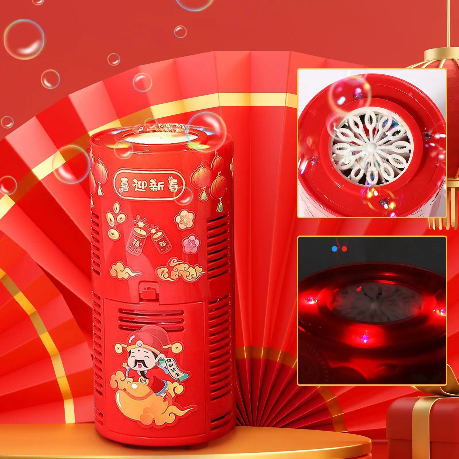 Automatic Bubbles Maker with Lights Kids Outdoor Toys Durable Big Bubble Portable for Indoor Holiday Wedding Celebrate Decor
Automatic Bubbles Maker with Lights Kids Outdoor Toys Durable Big Bubble Portable for Indoor Holiday Wedding Celebrate Decor