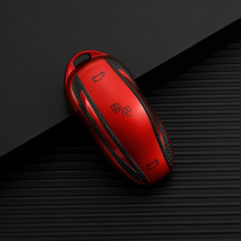 Кожаный чехол из ТПУ для автомобильного смарт-ключа, брелок для Tesla Model X Model S Model 3 Model Y, чехол для ключа, защитный держатель, аксессуары
Кожаный чехол из ТПУ для автомобильного смарт-ключа, брелок для Tesla Model X Model S Model 3 Model Y, чехол для ключа, защитный держатель, аксессуары