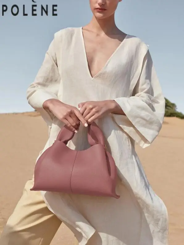 Dropshipping Polene niche design French light luxury women handbag cloud bag leather messenger portable women's bag dumpling bag
Dropshipping Polene niche design French light luxury women handbag cloud bag leather messenger portable women's bag dumpling bag