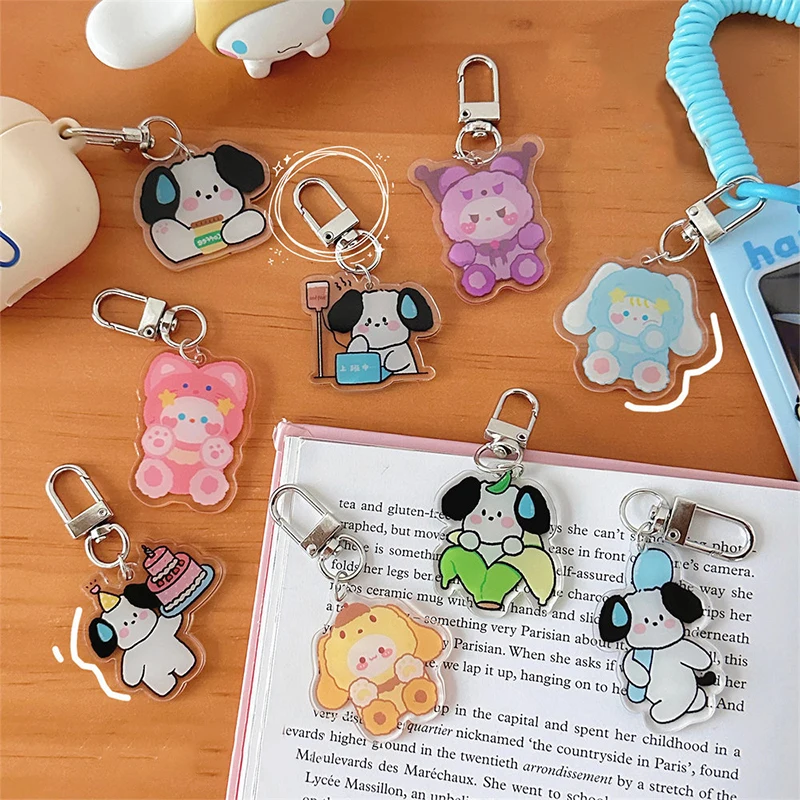 Creative Cartoon Kawaii Animal Acrylic Keychain Backpack Charms Ornament Sweet Cute Pendant Car Key Accessories For Girl Gift
Creative Cartoon Kawaii Animal Acrylic Keychain Backpack Charms Ornament Sweet Cute Pendant Car Key Accessories For Girl Gift