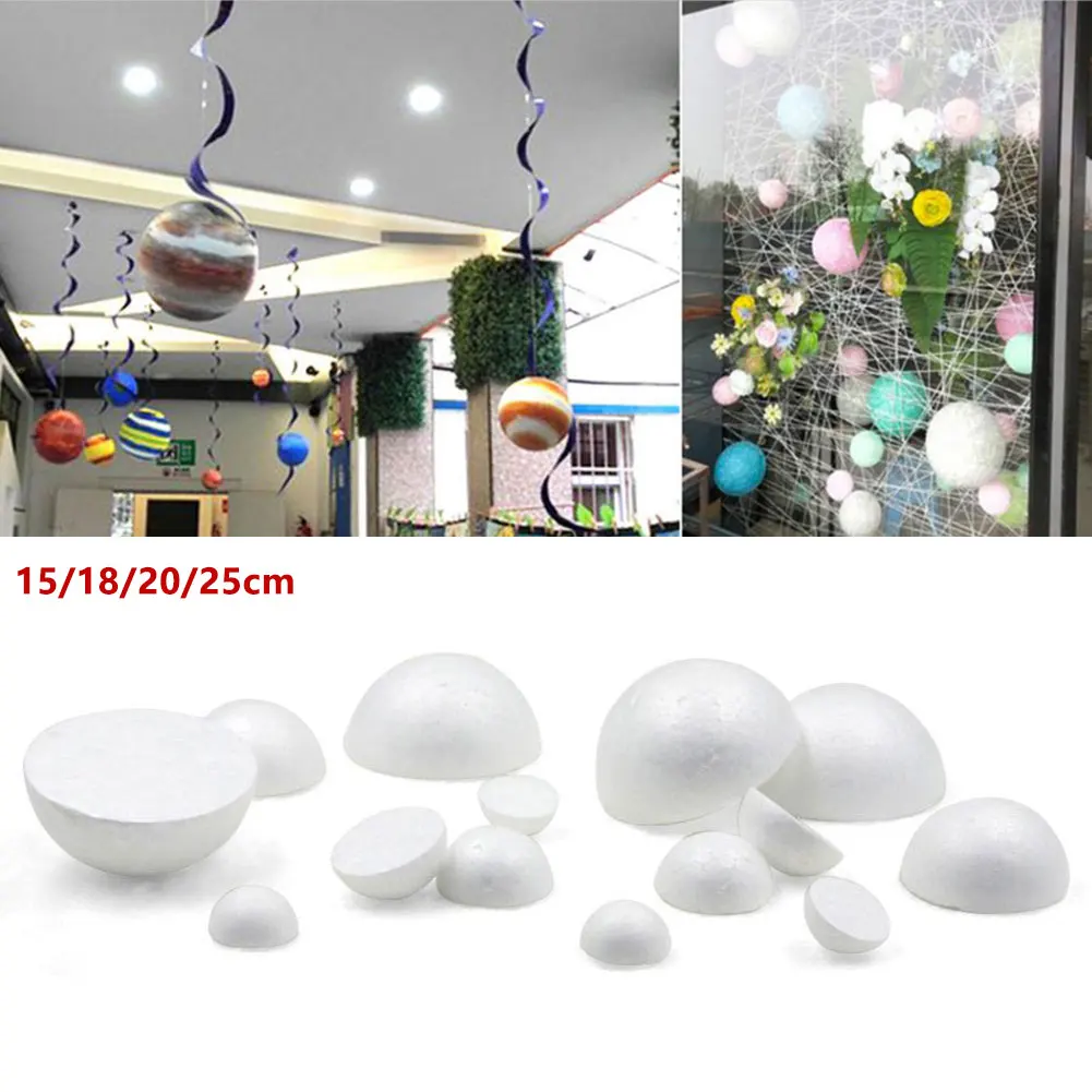 1pc Polystyrene Foam Balls 15cm/18cm/20cm/25cm Wedding Decor Party Decor Holiday Decor DIY For Model Making And Craft Projects
1pc Polystyrene Foam Balls 15cm/18cm/20cm/25cm Wedding Decor Party Decor Holiday Decor DIY For Model Making And Craft Projects