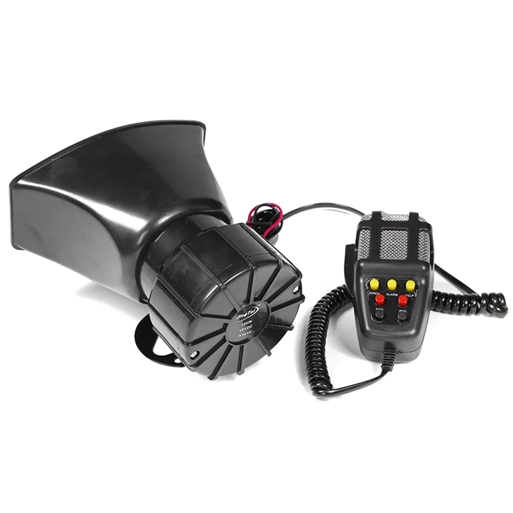 12V 110dB Loud 100W 7 Sounds Single Trumpet Air Horn for Truck Motorcycle SUV Van (Black, Random Style )
12V 110dB Loud 100W 7 Sounds Single Trumpet Air Horn for Truck Motorcycle SUV Van (Black, Random Style )