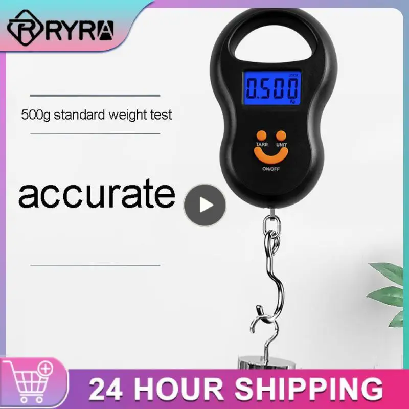 1~8PCS Electronic 50Kg 10g Hanging Scale LCD Kitchen Digital Scale BackLight Fishing Weights Pocket Scale Travel Luggage Scales
1~8PCS Electronic 50Kg 10g Hanging Scale LCD Kitchen Digital Scale BackLight Fishing Weights Pocket Scale Travel Luggage Scales
