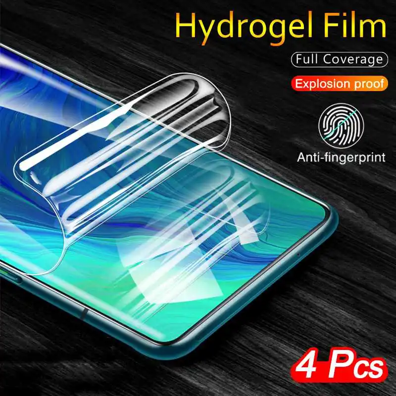 

4Pcs Anti Scratch Hydrogel Film For Honor X9a X8a X7a X5 X6 5G X7 X8 4G X9 40i X40 GT X30 X30i Screen Protector