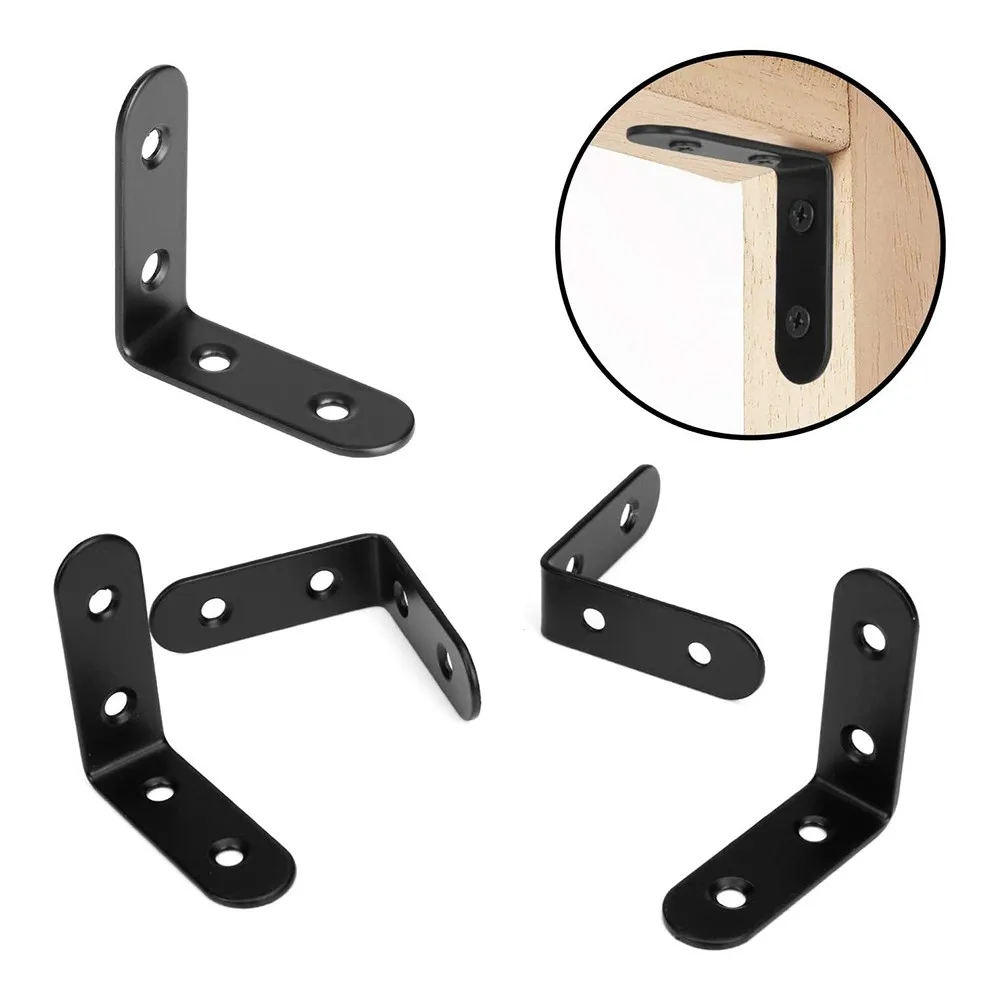 18pcs L-Shaped Corner Code Bracket Stainless Steel Right Angle Corners Brace Fixing Connector For Board Shelf Support
18pcs L-Shaped Corner Code Bracket Stainless Steel Right Angle Corners Brace Fixing Connector For Board Shelf Support