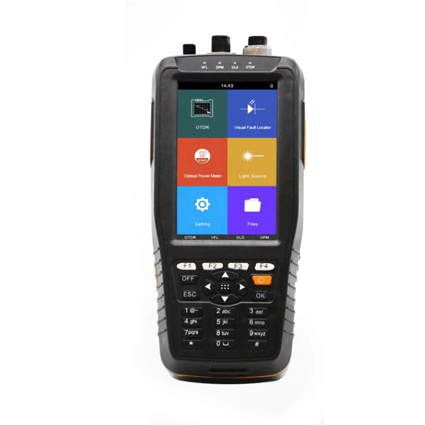 TM290 Mini OTDR 1310 1550nm 1610nm Handheld Smart OTDR Fiber Optical Time Domain Reflectomete Tester
TM290 Mini OTDR 1310 1550nm 1610nm Handheld Smart OTDR Fiber Optical Time Domain Reflectomete Tester