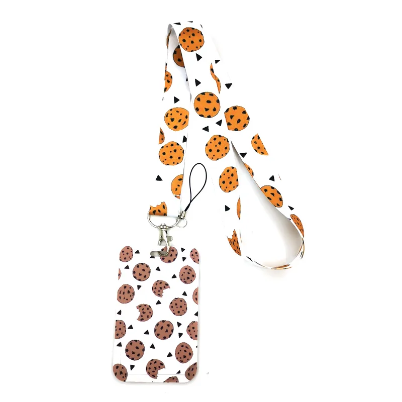 Chocolate Biscuit Art Cartoon Anime Fashion Lanyards Bus ID Name Work Card Holder Accessories Decorations Kids Gifts
Chocolate Biscuit Art Cartoon Anime Fashion Lanyards Bus ID Name Work Card Holder Accessories Decorations Kids Gifts