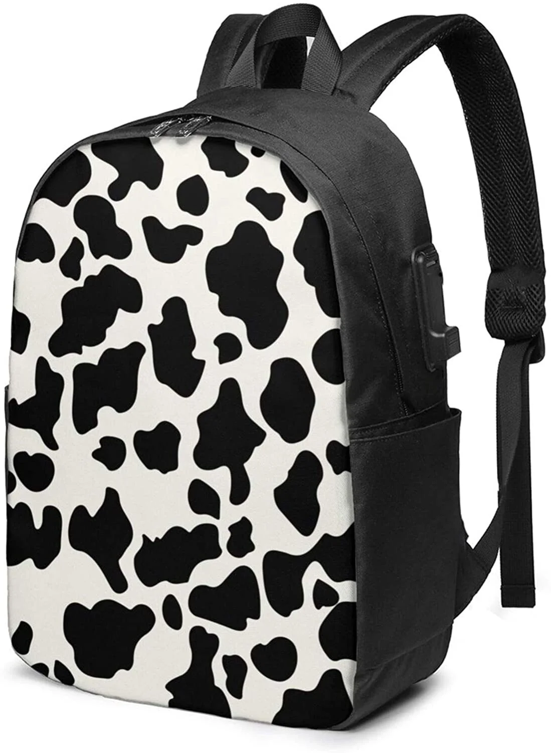 Cow Spot Business Laptop School Bookbag Travel Backpack with USB Charging Port & Headphone Port Fit 17 in
Cow Spot Business Laptop School Bookbag Travel Backpack with USB Charging Port & Headphone Port Fit 17 in