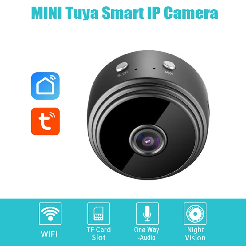 A9 Mini Camera Tuya Wifi Camera Indoor Night Version Camcorders Video Surveillance Alarm Function Work With Tuya Smart Life APP
A9 Mini Camera Tuya Wifi Camera Indoor Night Version Camcorders Video Surveillance Alarm Function Work With Tuya Smart Life APP