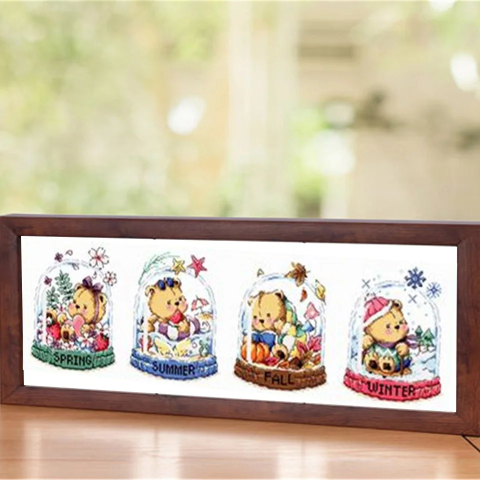 Cross Stitch Set Chinese Cross-stitch Kit Embroidery Needlework Craft Packages Cotton Fabric Floss New Designs Embroidery G157
Cross Stitch Set Chinese Cross-stitch Kit Embroidery Needlework Craft Packages Cotton Fabric Floss New Designs Embroidery G157