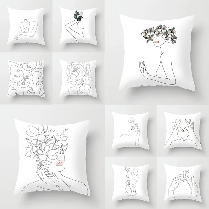 Minimalist Style Cushion Cover Home Decor Pillow Cover 45x45cm Geometric Sofa PillowCase Waist Throw Cushion Cover Pillowslip
Minimalist Style Cushion Cover Home Decor Pillow Cover 45x45cm Geometric Sofa PillowCase Waist Throw Cushion Cover Pillowslip