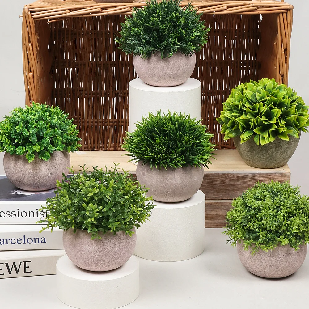 Artificial Potted Plants Bathroom Home Office Decor Mini Fake Greenery Faux Topiary Shrubs Plants for Desk Decoration FauxVines
Artificial Potted Plants Bathroom Home Office Decor Mini Fake Greenery Faux Topiary Shrubs Plants for Desk Decoration FauxVines