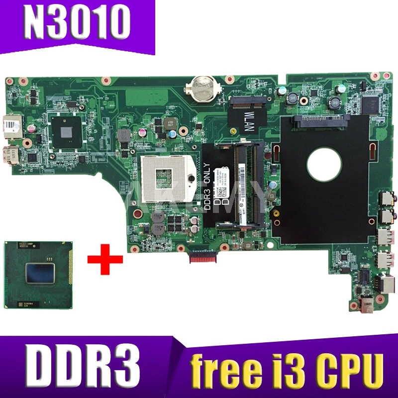 Akemy For DELL inspiron N3010 Laptop Motherboard HM57 DDR3 free core i3 CPU CN-0Y5C30 0Y5C30 Y5C30 DA0UM7MB6E0
Akemy For DELL inspiron N3010 Laptop Motherboard HM57 DDR3 free core i3 CPU CN-0Y5C30 0Y5C30 Y5C30 DA0UM7MB6E0
