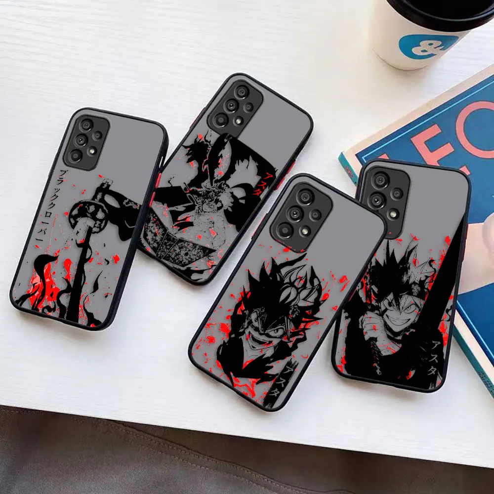 Matte Case for Samsung Galaxy A73 A72 A71 A53 A52 A51 A50 A42 A32 A33 A30 A23 A22 A21S A14 5G 4G Case Anime Black Clover Asta
Matte Case for Samsung Galaxy A73 A72 A71 A53 A52 A51 A50 A42 A32 A33 A30 A23 A22 A21S A14 5G 4G Case Anime Black Clover Asta