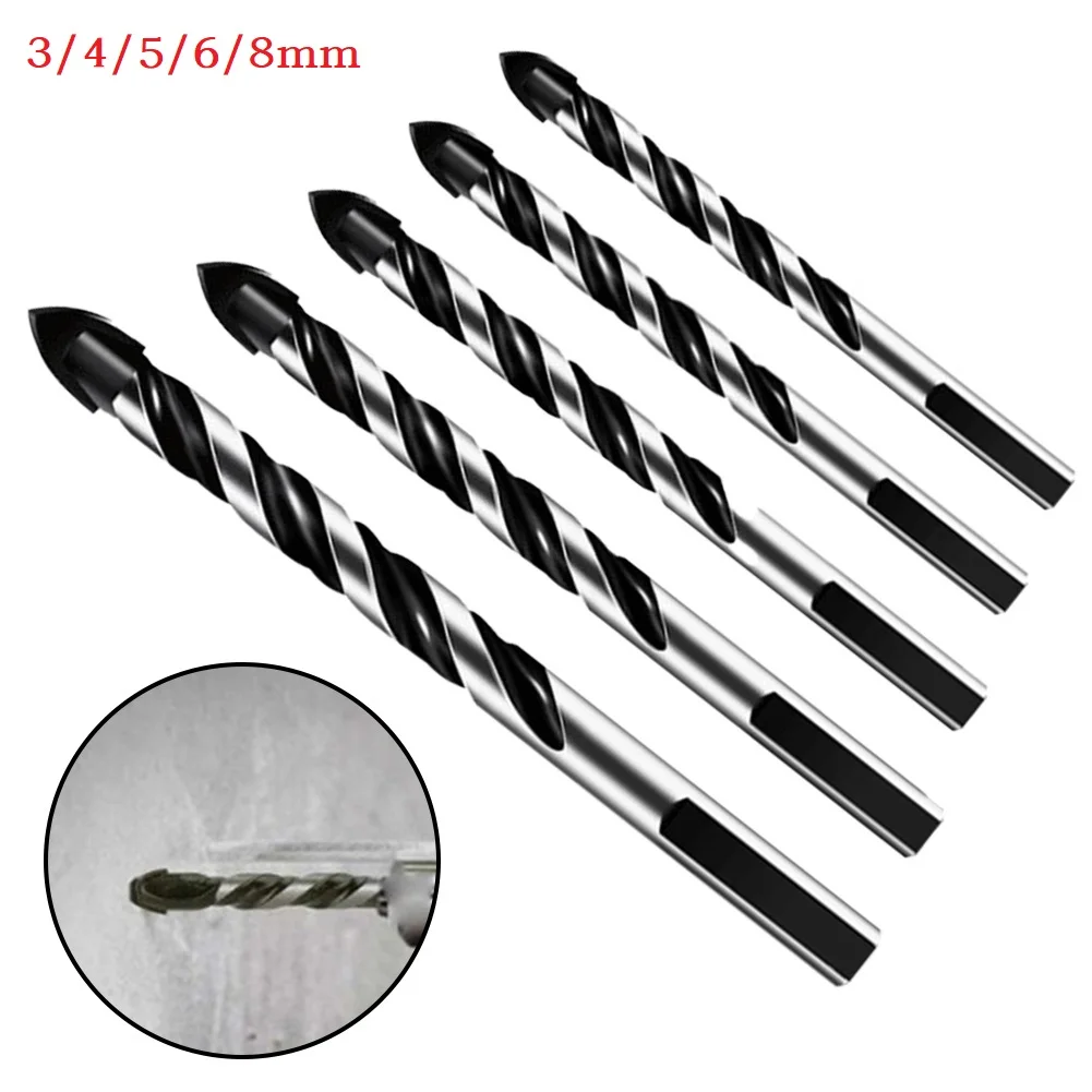 5Pcs Tiles Drill Bit Cross Head Tip Tungsten Carbide Hex Shank Triangle Drill Bits For Ceramic Glass Concrete Hole Opener 3-8mm
5Pcs Tiles Drill Bit Cross Head Tip Tungsten Carbide Hex Shank Triangle Drill Bits For Ceramic Glass Concrete Hole Opener 3-8mm