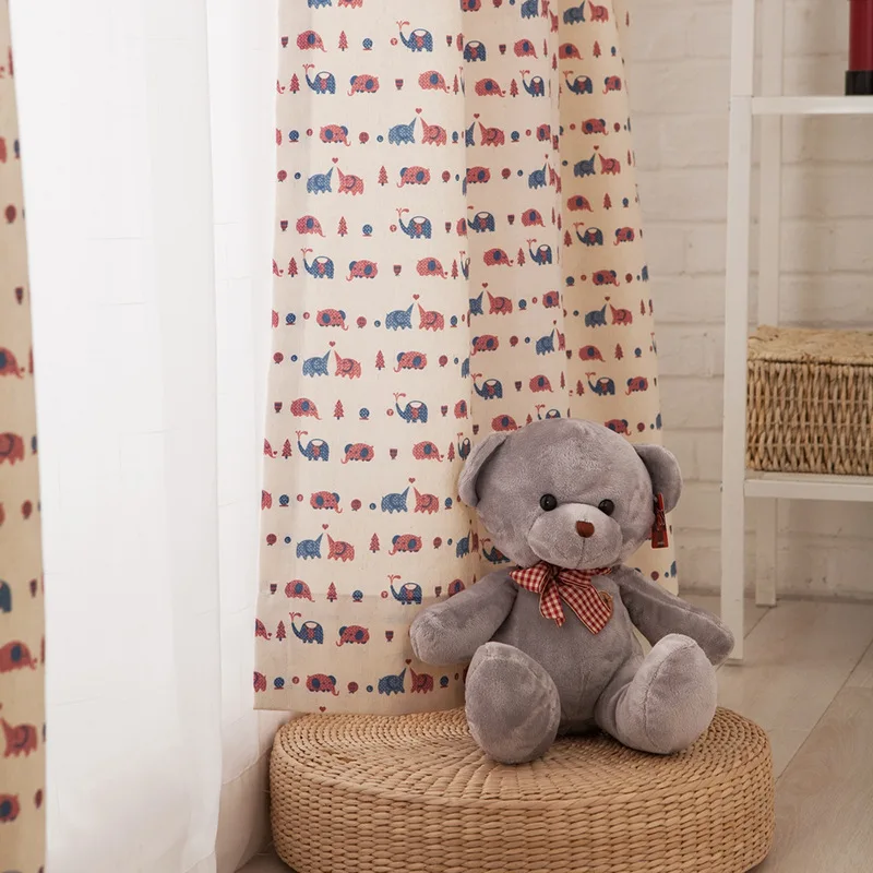 Korean Style Curtains For Living Room Bedroom Cartoon Children's Room Curtains Polyester Cotton Linen Fabric Printing Curtains
Korean Style Curtains For Living Room Bedroom Cartoon Children's Room Curtains Polyester Cotton Linen Fabric Printing Curtains