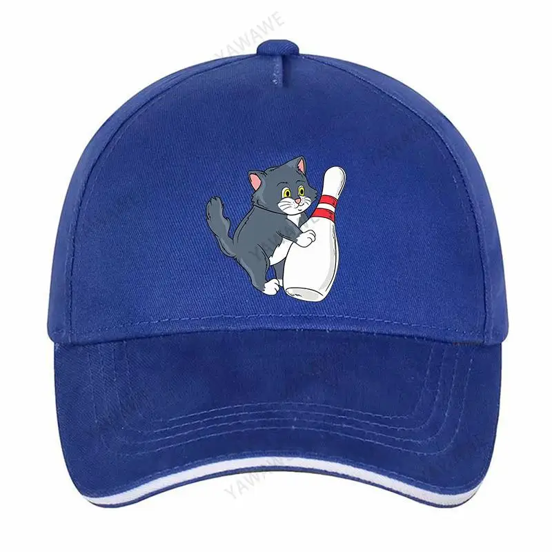 baseball Cap Hat Sport Bonnet Snapback Hip Hop unisex cat lover tops Cute Cat Tipping Bowling Pin Player Dad hat Baseball Caps
baseball Cap Hat Sport Bonnet Snapback Hip Hop unisex cat lover tops Cute Cat Tipping Bowling Pin Player Dad hat Baseball Caps