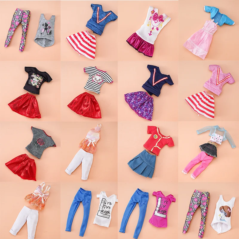 Kieka New DIY Doll Clothing Fashion Suit Top and Pants Toy Girl Costume for 11.5Inches Barbie Toy House Accessories Girl Dress
Kieka New DIY Doll Clothing Fashion Suit Top and Pants Toy Girl Costume for 11.5Inches Barbie Toy House Accessories Girl Dress