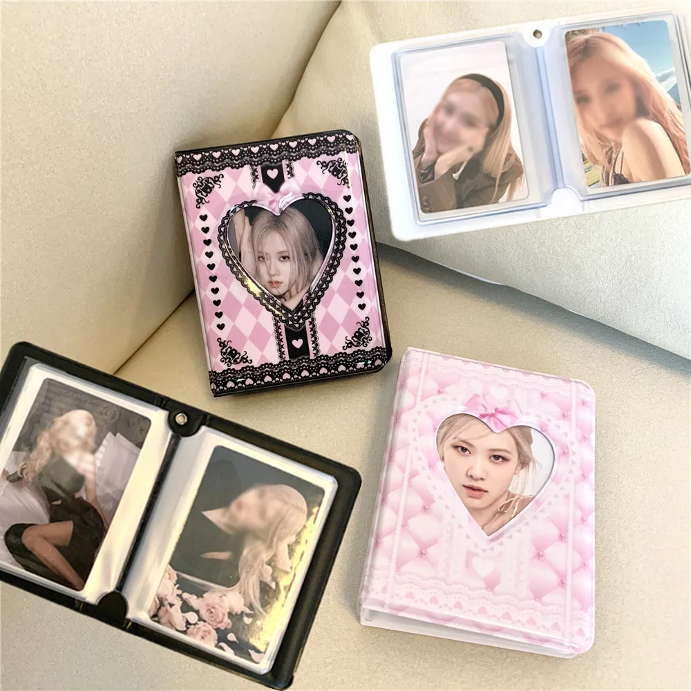 INS розовый черный кружевной клетчатый фотоальбом Kpop Корея идол звезда чеканка Папка Держатель для фотокарт 3 дюйма коллекционный Альбом ...
INS розовый черный кружевной клетчатый фотоальбом Kpop Корея идол звезда чеканка Папка Держатель для фотокарт 3 дюйма коллекционный Альбом ...