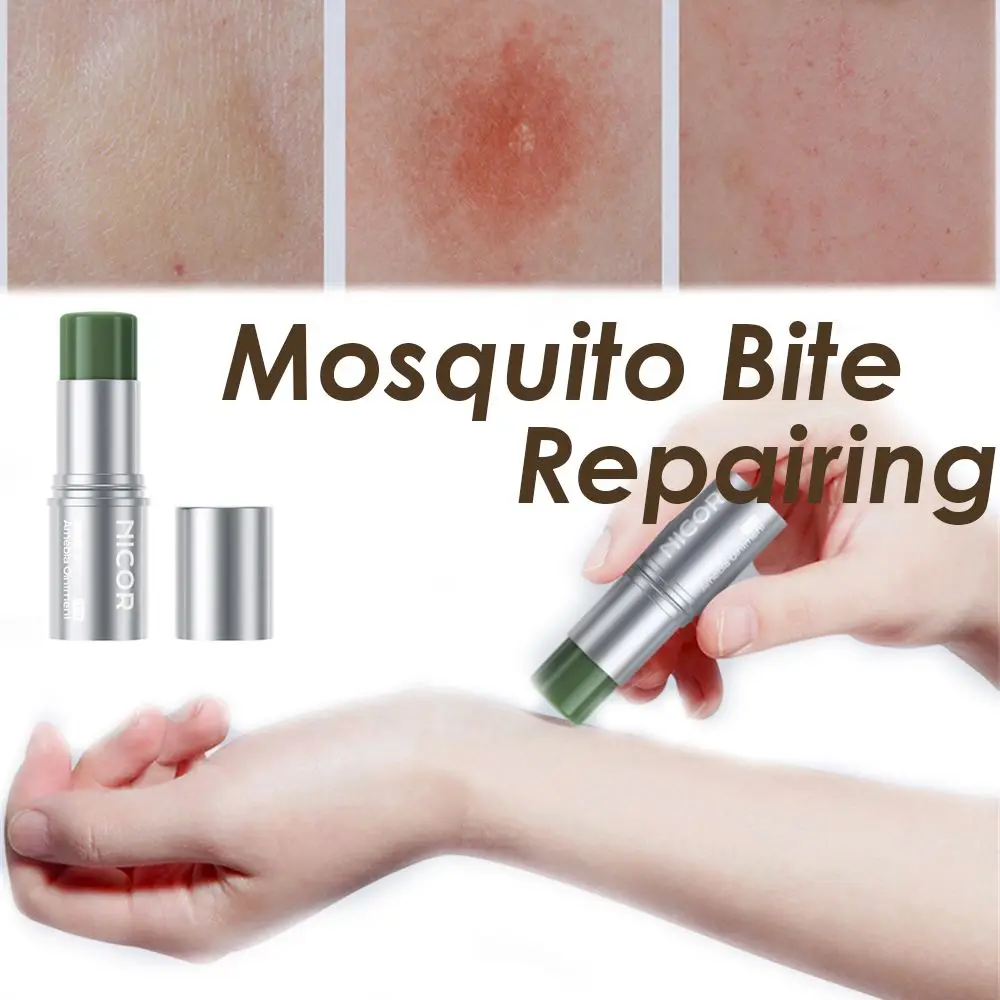 Outdoor Travel Portable Summer Pain Relief Cream Mosquito Bite Repairing Ointment Relieve Itching Antipruritic Stick
Outdoor Travel Portable Summer Pain Relief Cream Mosquito Bite Repairing Ointment Relieve Itching Antipruritic Stick