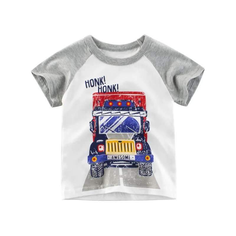 Summer Cartoon Car T-shirt Brand Boys T Shirt Children's Clothing Cotton Tops Tee Baby Boy Kids Toddler boys Shirts
Summer Cartoon Car T-shirt Brand Boys T Shirt Children's Clothing Cotton Tops Tee Baby Boy Kids Toddler boys Shirts