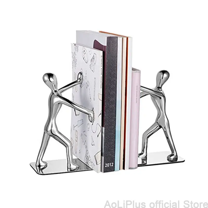 1 pcs of 2022 European-style creative stainless steel humanoid bookends, study desks, desktop books, bookends, ornaments
1 pcs of 2022 European-style creative stainless steel humanoid bookends, study desks, desktop books, bookends, ornaments