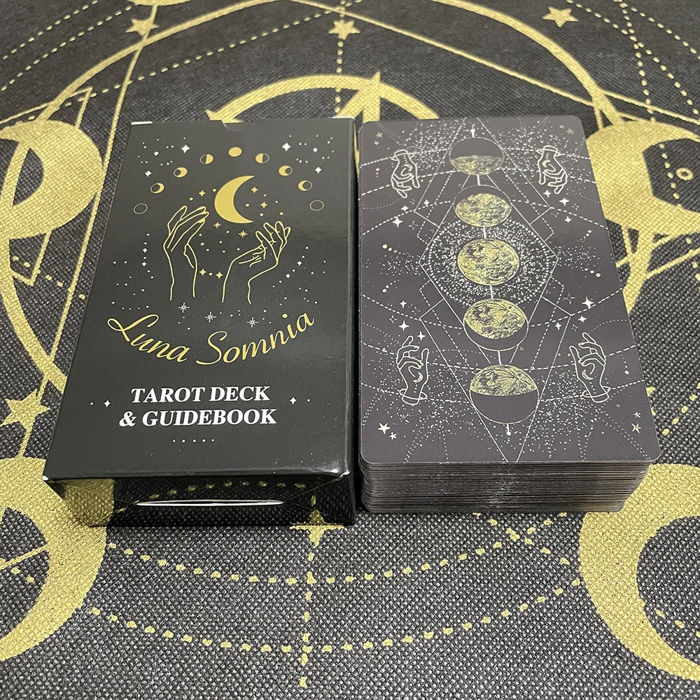 

250g Tarot 12x7cm High Quality Fate Cards Games Board Deck Astrologie Trading Spiritual Altar English Version Runes Divination