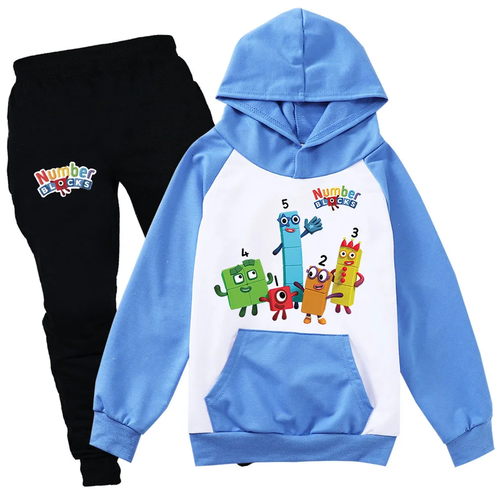 Spring Baby Boy Clothes Set Kids NumberBlocks Hoodie Children Hooded Casual Sweatshirts+Pants 2pcs Sets Toddler Girls Outfits
Spring Baby Boy Clothes Set Kids NumberBlocks Hoodie Children Hooded Casual Sweatshirts+Pants 2pcs Sets Toddler Girls Outfits