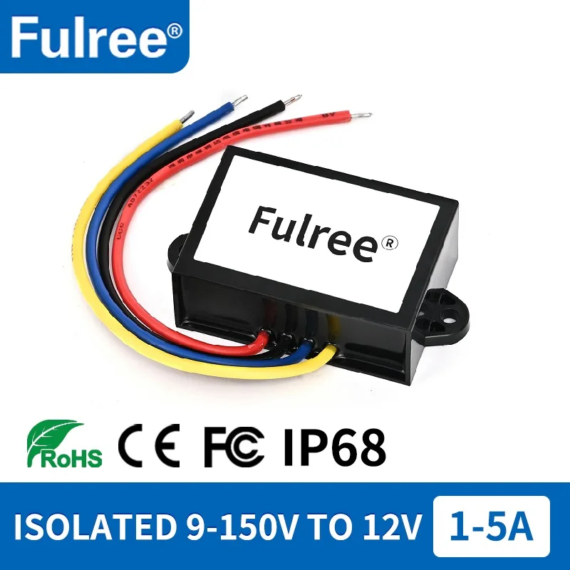 Fulree F36W12V*A3S-G Преобразователь постоянного тока 100-12В 1-5А
Fulree F36W12V*A3S-G Преобразователь постоянного тока 100-12В 1-5А