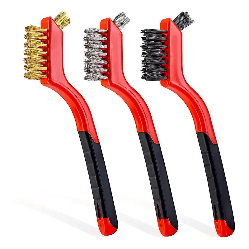 Small Wire Brush Set Metal Brushes For Cleaning Including Stainless Steel Brushes Brass Metal Brushes And Nylon Brushes.
Small Wire Brush Set Metal Brushes For Cleaning Including Stainless Steel Brushes Brass Metal Brushes And Nylon Brushes.