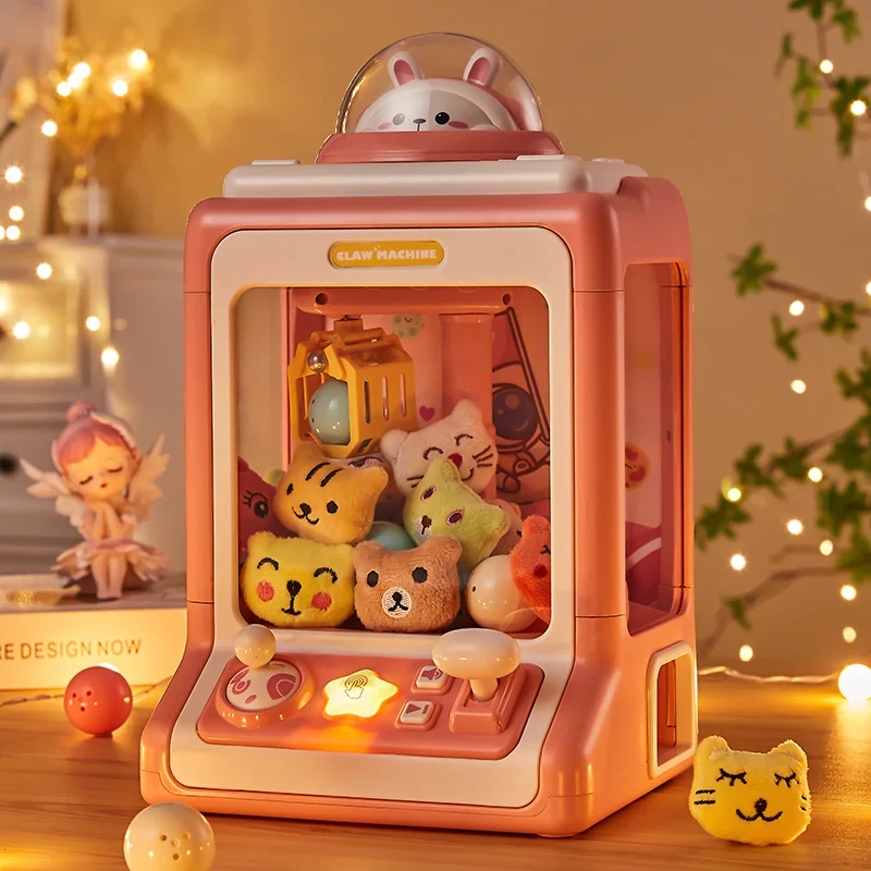 Kids DIY Electric Claw Machine Girl Grab Mini Doll Clip Gashapon Music Crane Game Children Toy For 3 Year Gifts New Arrivals
Kids DIY Electric Claw Machine Girl Grab Mini Doll Clip Gashapon Music Crane Game Children Toy For 3 Year Gifts New Arrivals