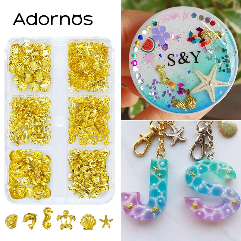 300pcs Summer Ocean Metal Rivets Resin Filling Epoxy Silicone Mold Filler Starfish Hippocampus Sea Shell DIY Resin Accessories
300pcs Summer Ocean Metal Rivets Resin Filling Epoxy Silicone Mold Filler Starfish Hippocampus Sea Shell DIY Resin Accessories