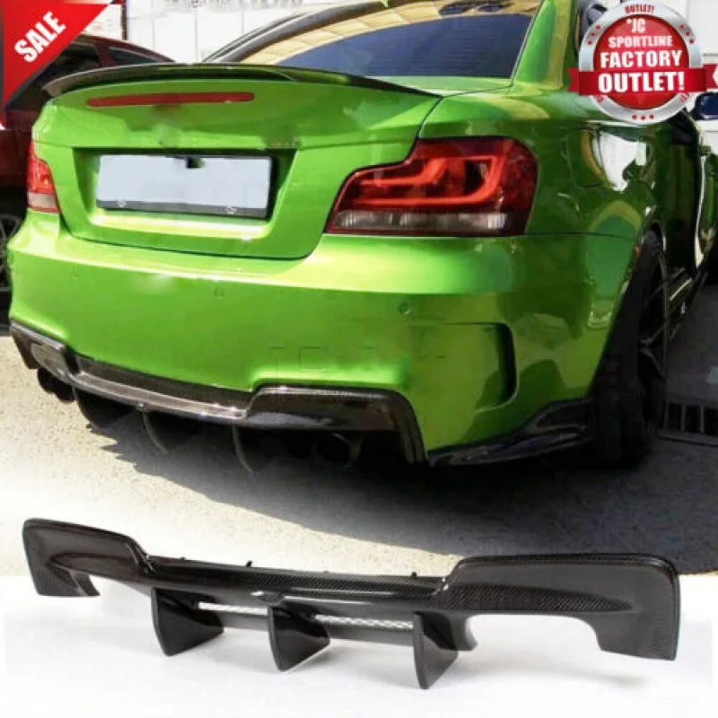 Carbon Fiber Rear Bumper Diffuser Lip Spoiler for BMW 1 Series E82 1M 2011-2019
Carbon Fiber Rear Bumper Diffuser Lip Spoiler for BMW 1 Series E82 1M 2011-2019