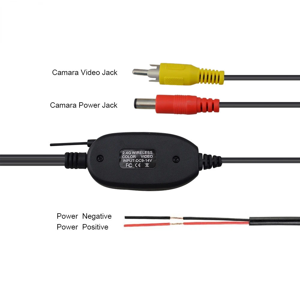 Car accessories Car Rear View Camera Wifi Wireless Wiring Kit 2.4GHz DC 12V Vehicle Cameras Wireless Transmitter/Receiver
Car accessories Car Rear View Camera Wifi Wireless Wiring Kit 2.4GHz DC 12V Vehicle Cameras Wireless Transmitter/Receiver