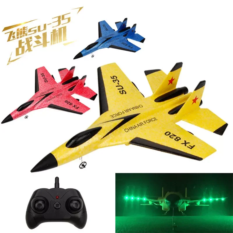 SU-35 Glider RC Plane Wingspan RC Remote Radio Control Drones Airplanes UAV Xmas Children Gift Assembled Flying Model Toys
SU-35 Glider RC Plane Wingspan RC Remote Radio Control Drones Airplanes UAV Xmas Children Gift Assembled Flying Model Toys