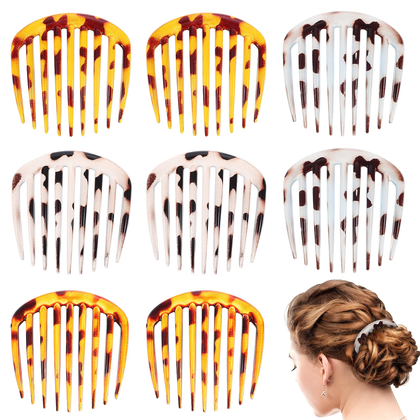 8pcs French Hair Side Combs Small French Hair Combs Decorative Hair Combs Hair Accessories
8pcs French Hair Side Combs Small French Hair Combs Decorative Hair Combs Hair Accessories