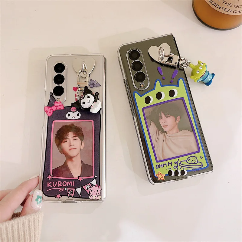 Cartoon Pendant Mobile Phone Case with Photos for Samsung Galaxy Z Fold 3 5G Hard PC Back Cover for ZFold3 Case Protective Shell
Cartoon Pendant Mobile Phone Case with Photos for Samsung Galaxy Z Fold 3 5G Hard PC Back Cover for ZFold3 Case Protective Shell