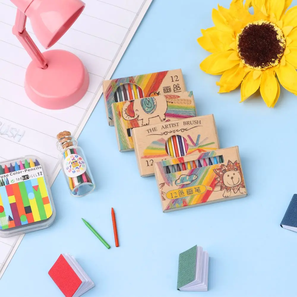1Set 8/12/13 Colours Doll Colorful Crayon Miniature Color Pencil Scene Model Mini Painting Tools Dollhouse Decoration Kids Toys
1Set 8/12/13 Colours Doll Colorful Crayon Miniature Color Pencil Scene Model Mini Painting Tools Dollhouse Decoration Kids Toys