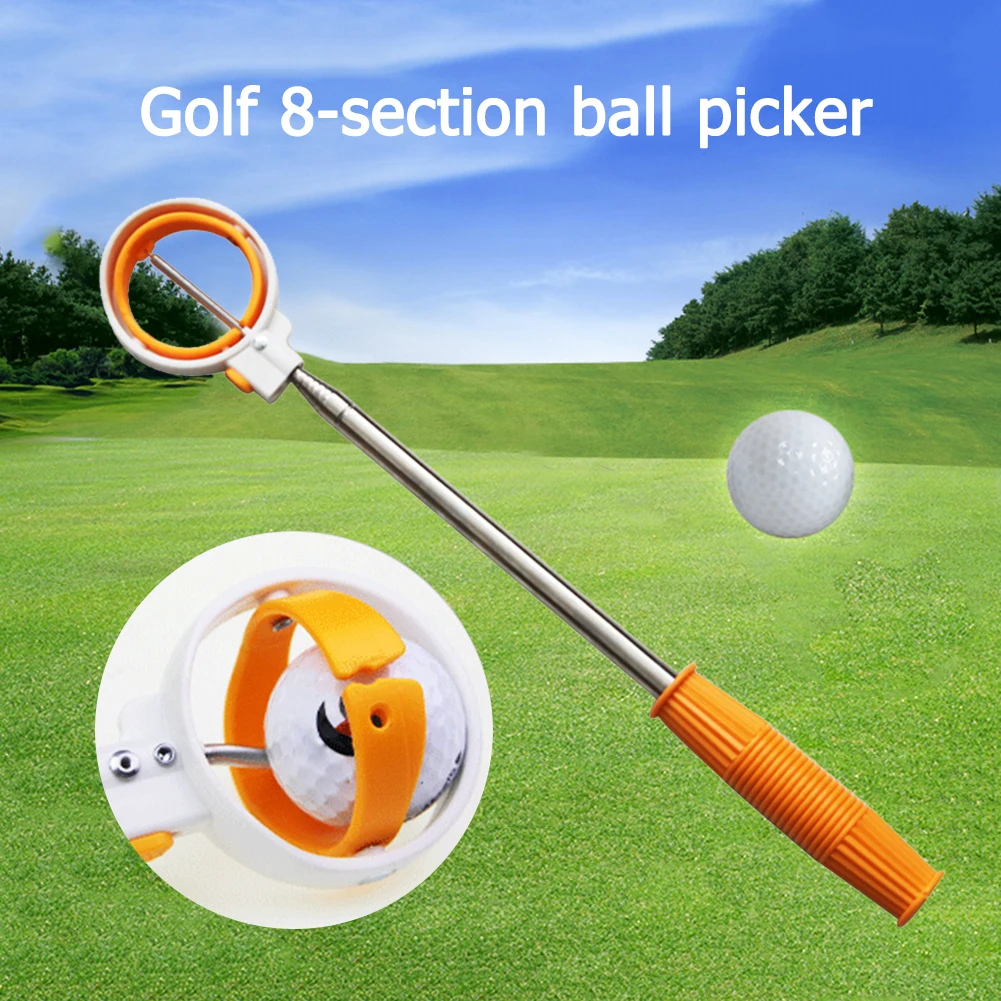 1Pcs 8 Sections GOLF Ball Pick Up Grabber Claw Tools Stainless Telescopic Extendable GOLF Ball Catcher Retriever Accessories
1Pcs 8 Sections GOLF Ball Pick Up Grabber Claw Tools Stainless Telescopic Extendable GOLF Ball Catcher Retriever Accessories