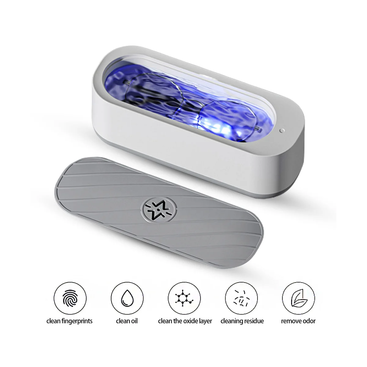 Ultrasonic Cleaning Machine Rechargeable High Frequency Vibration Wash Cleaner Jewelry Glasses Brush Dentures UV Cleaner
Ultrasonic Cleaning Machine Rechargeable High Frequency Vibration Wash Cleaner Jewelry Glasses Brush Dentures UV Cleaner