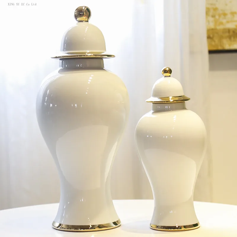 Jade White Ceramic Vase Storage Jar Art Living Room Bedroom Flower Arrangement Ornaments Luxury Home Decoration Countertop Vase
Jade White Ceramic Vase Storage Jar Art Living Room Bedroom Flower Arrangement Ornaments Luxury Home Decoration Countertop Vase