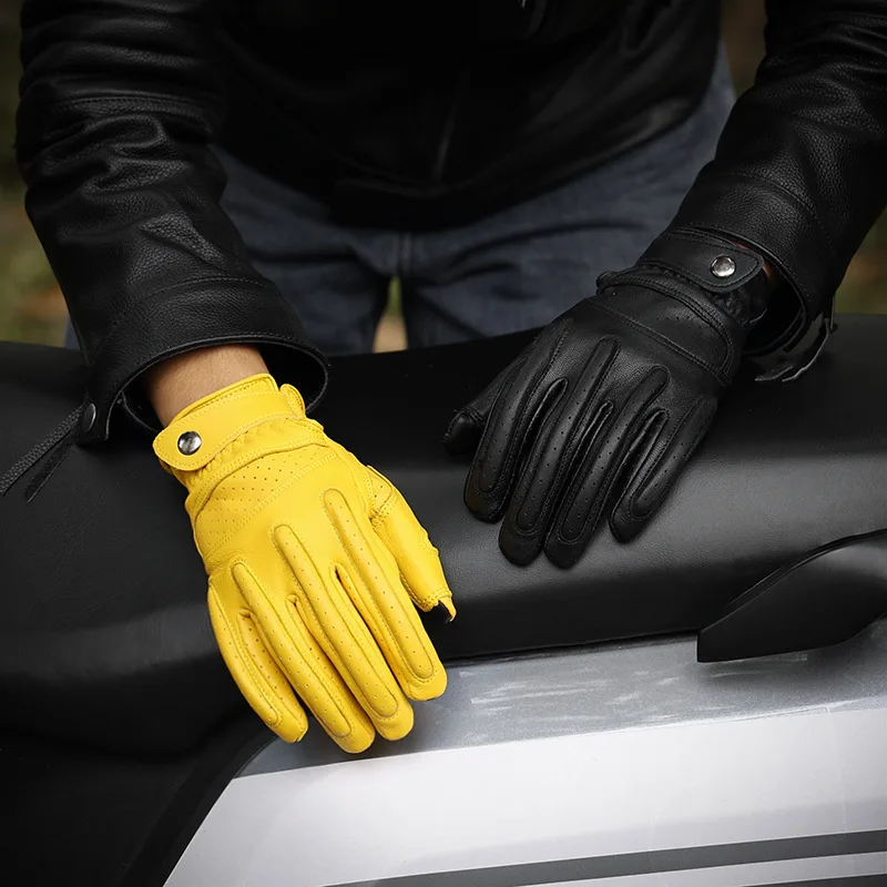 Motorcycle Riding Gloves Sheepskin Retro Outdoor Sports Breathable Touch Screen Gloves Shockproof and Wear-resistant
Motorcycle Riding Gloves Sheepskin Retro Outdoor Sports Breathable Touch Screen Gloves Shockproof and Wear-resistant